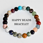 Happy Beads Bracelet, Assorted Bead Bracelet