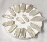 Rainbow Aura Quartz Raw Points