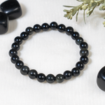 8mm Crystal Bracelets | Black Obsidian | Healing Gemstone Bracelets