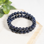 Blue Sandstone Bracelet