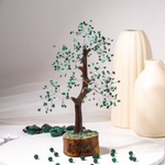 Handcrafted Malachite Tree of Life – 300 Crystal Chips Home & Office Décor