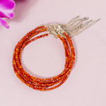 Carnelian Crystal Anklet