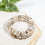 DragonVein Agate Black Bracelet