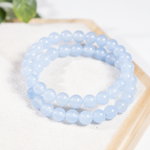 Dyed Chalcedony Bracelet
