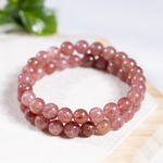 Strawberry Quartz Bracelet