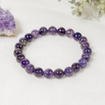 8mm Crystal Bracelets | Amethyst | Healing Gemstone Bracelet