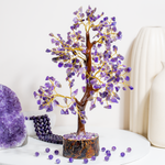 300 Chips Gemstone Tree | Amethyst | Crystal Tree Of Life