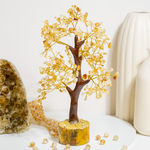 300 Chips Gemstone Tree | Citrine | Crystal Tree Of Life