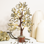 300 Chips Gemstone Tree | Pyrite Tree | Crystal Tree Of Life