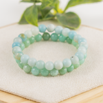 8mm Crystal Bracelet | Amazonite Bracelet | Healing Gemstone Bracelet