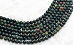 Natural Bloodstone Round Beads