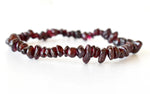 Garnet Chip Bracelet