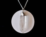Clear Quartz Rough Stone Pendants