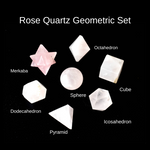 Rose Quartz Geometry Set