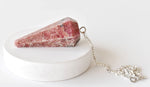 Rhodonite Pendulum