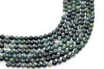 Moss Agate Round Beads