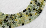 Natural Prehnite Round Beads