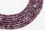 Pink Tourmaline Heated Round Beads