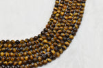 Tiger Eye Beads, Natural Round Crystal Beads 4mm to 16mm