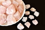Rose Quartz Rough Rocks (Support Emotional and Boost Feelings Of Peace)