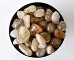 Golden Rutile Tumbled Stones