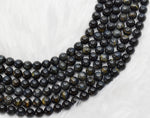 Natural Blue Tiger Eye Round Beads