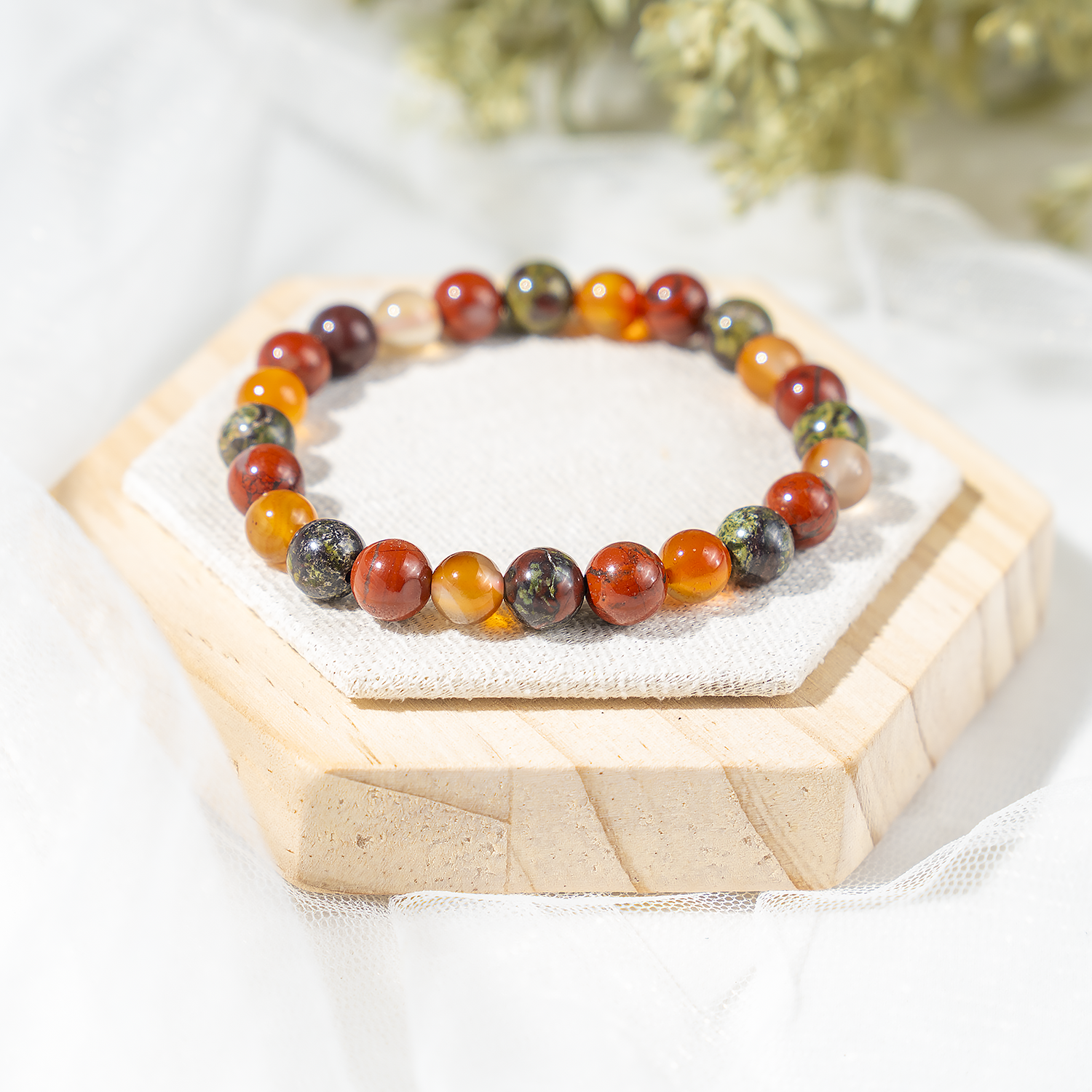 8mm Zodiac Bracelets |  Aries | Crystal Bracelet Gifts