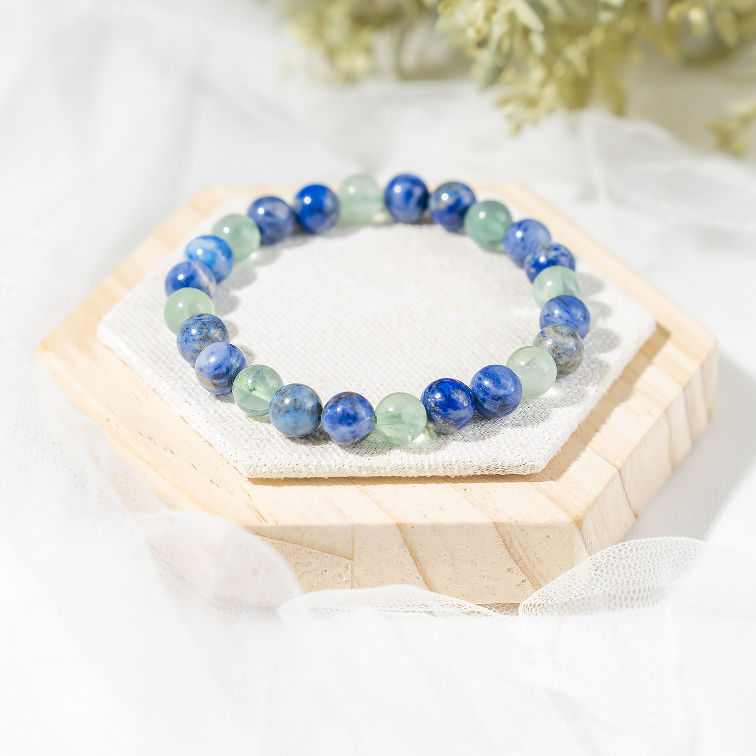 8mm Zodiac Bracelets | Virgo | Crystal Bracelet Gifts