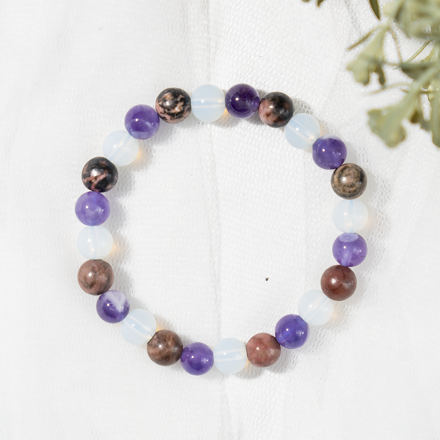 8mm Zodiac Bracelets | Libra | Crystal Bracelet Gifts