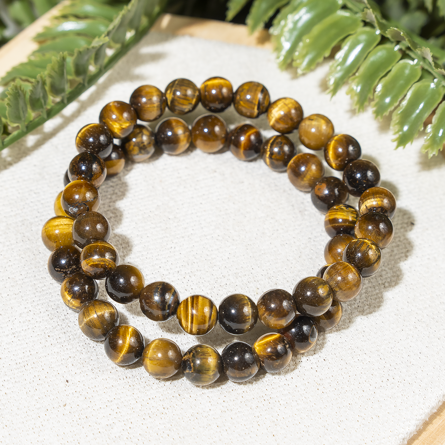 8mm Crystal Bracelets | Tiger Eye | Healing Gemstone Bracelet