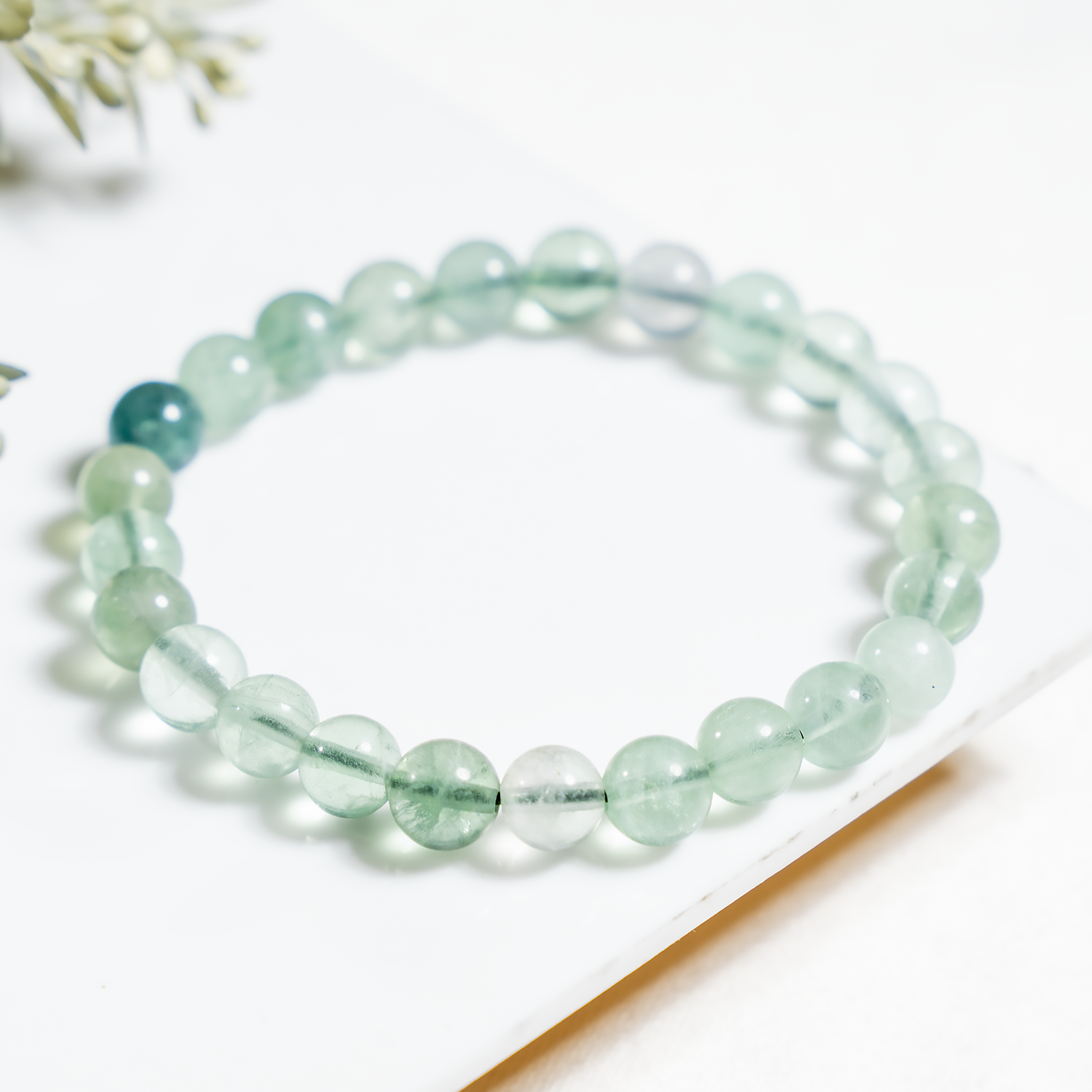 Green Fluorite Bracelet