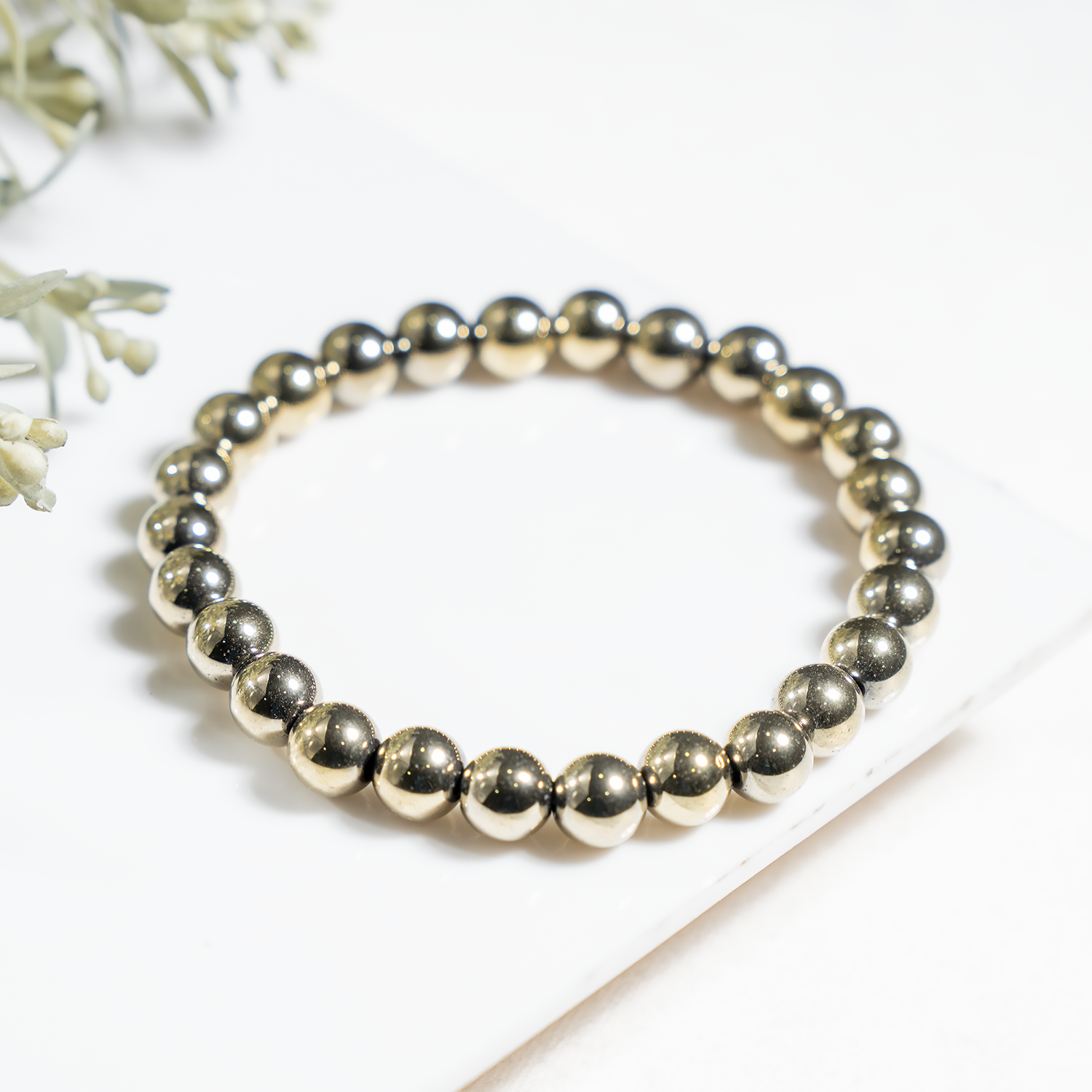 Golden Hematite Bracelet