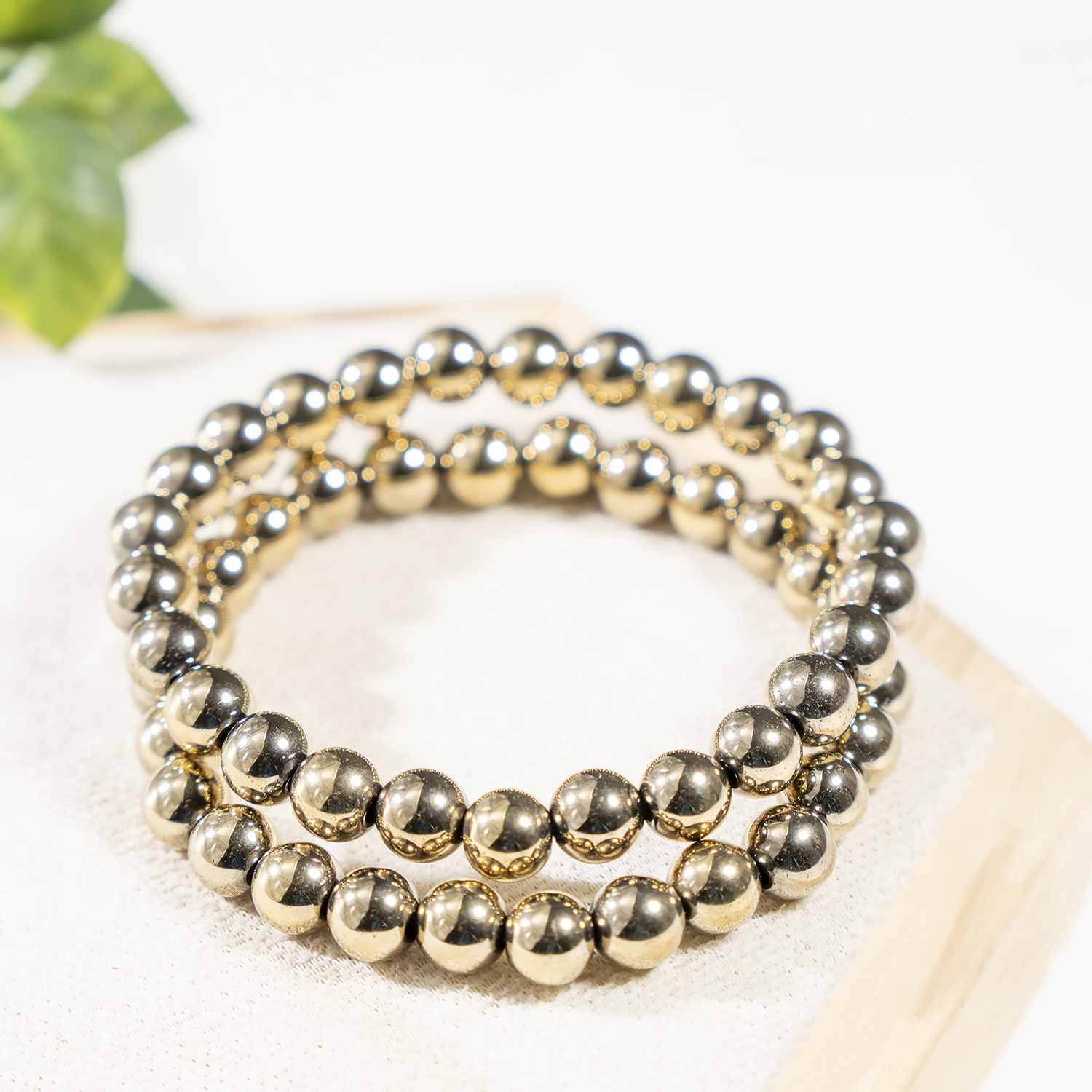 Golden Hematite Bracelet