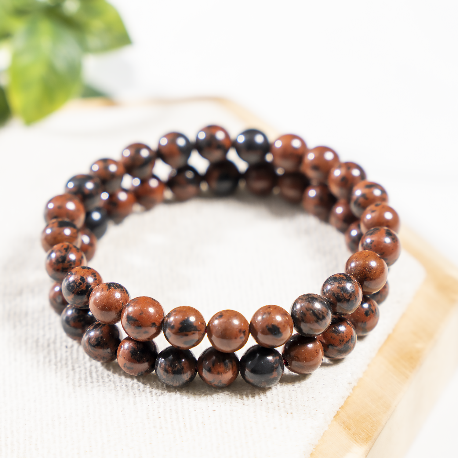 Mahogany Obsidian Bracelet