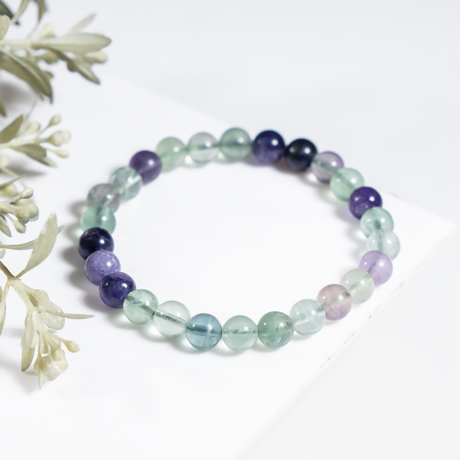 Multi Fluorite Bracelet