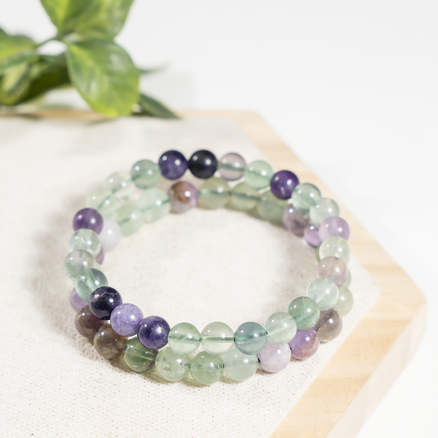 Multi Fluorite Bracelet