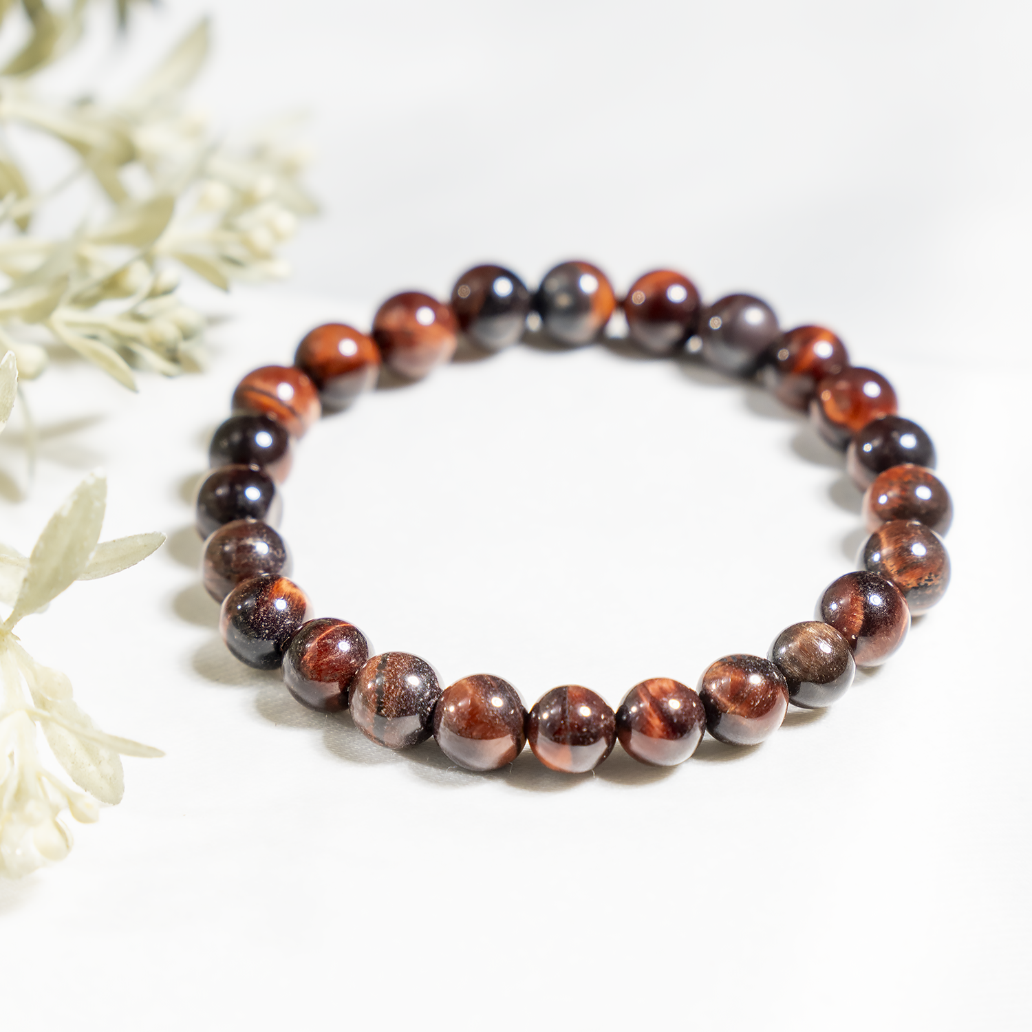 Red Tiger Eye Bracelet