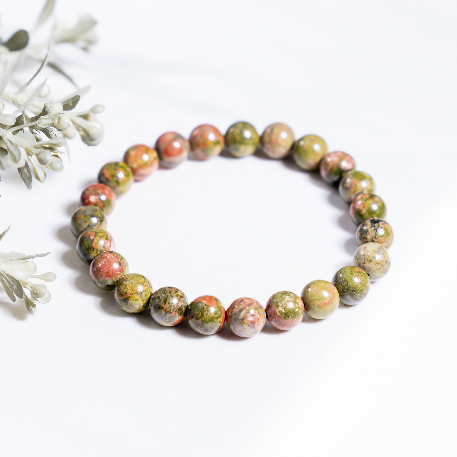 Unakite Bracelet