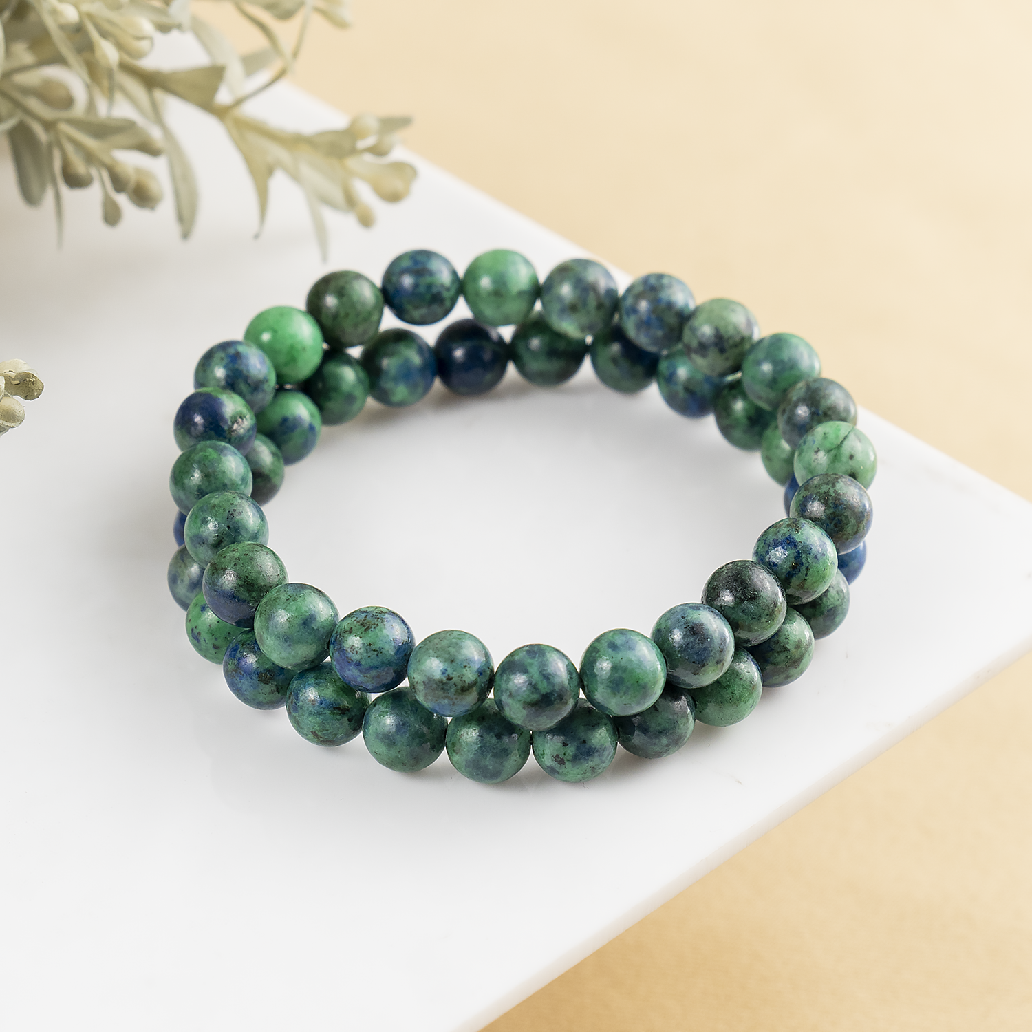 Azurite Malachite Bracelet