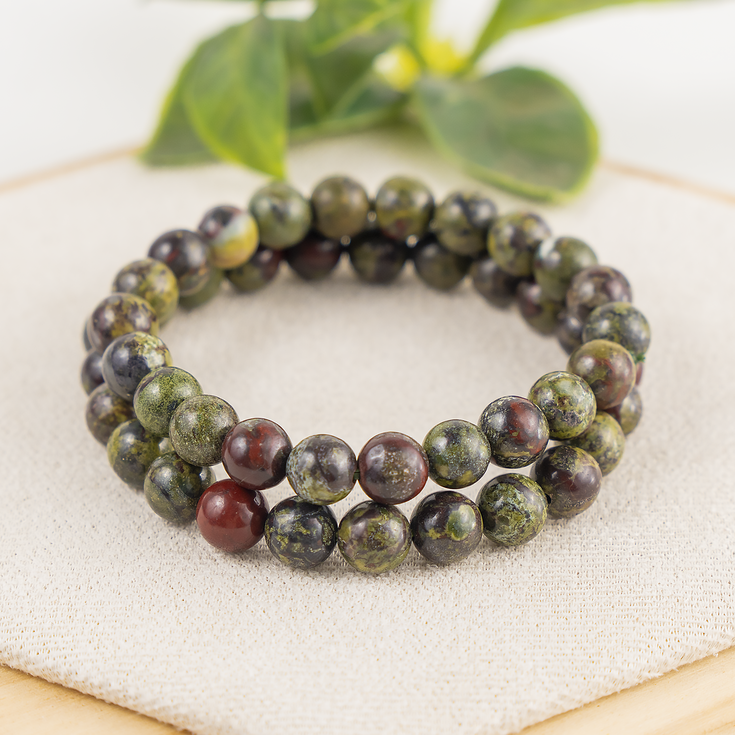 African Bloodstone Bracelet