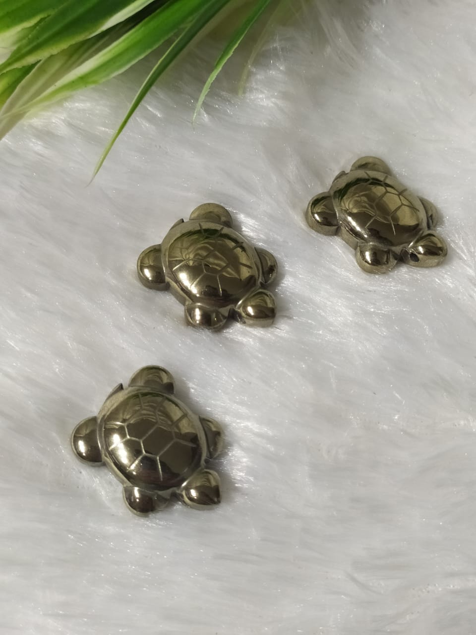 Pyrite Turtle Figurines Stone Animals