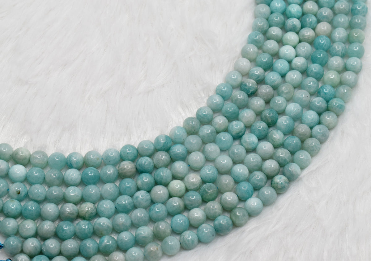 Amazonite AAA Grade 6mm, 8mm, 10mm Round Beads