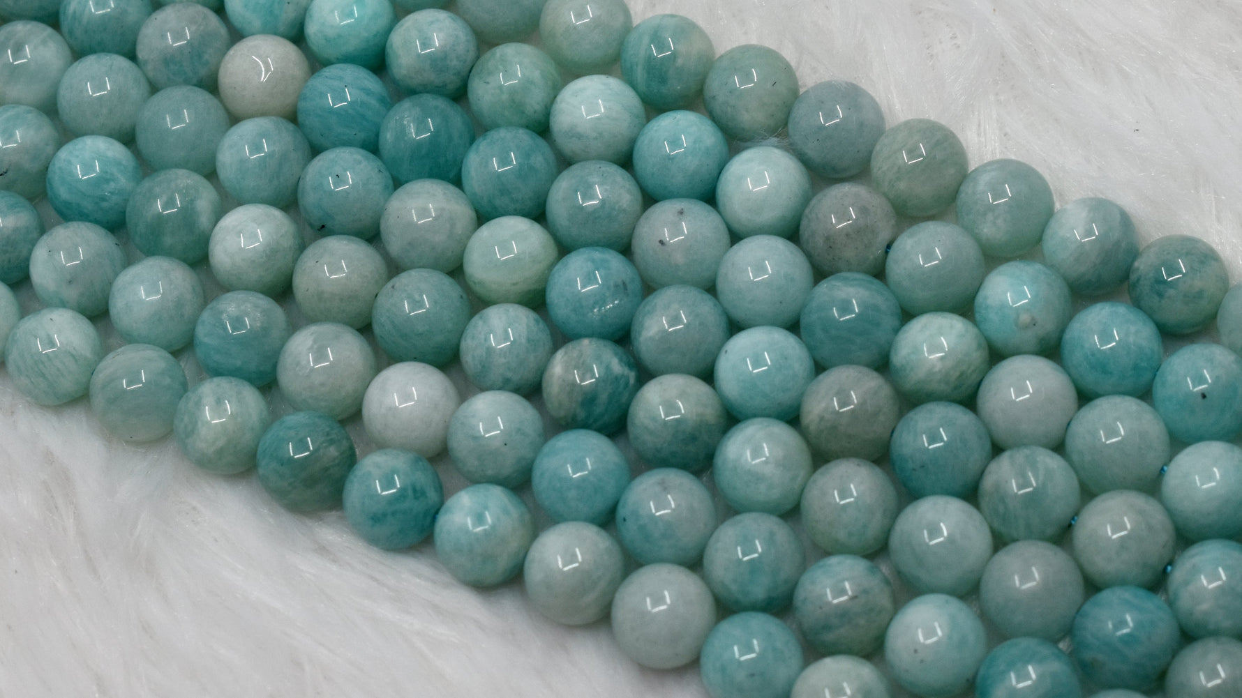 Amazonite AAA Grade 6mm, 8mm, 10mm Round Beads