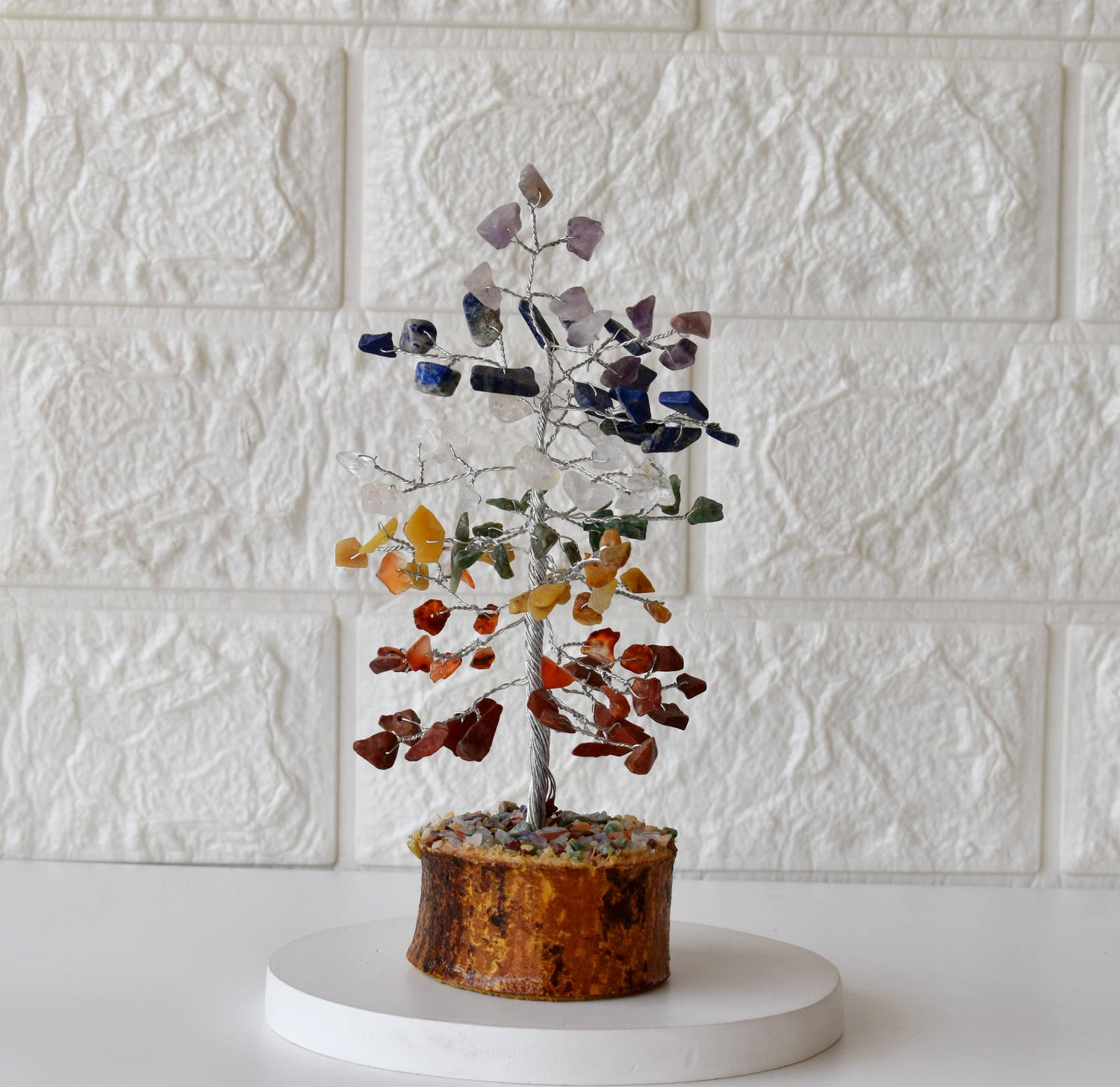 100Chips 7 Chakra Crystal Tree