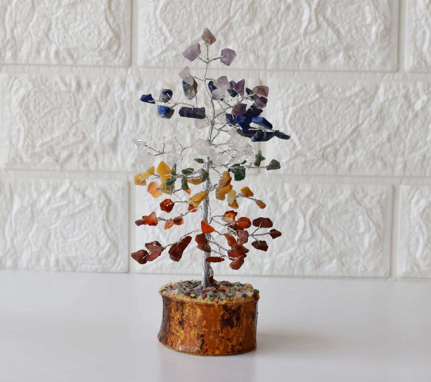 100Chips 7 Chakra Crystal Tree