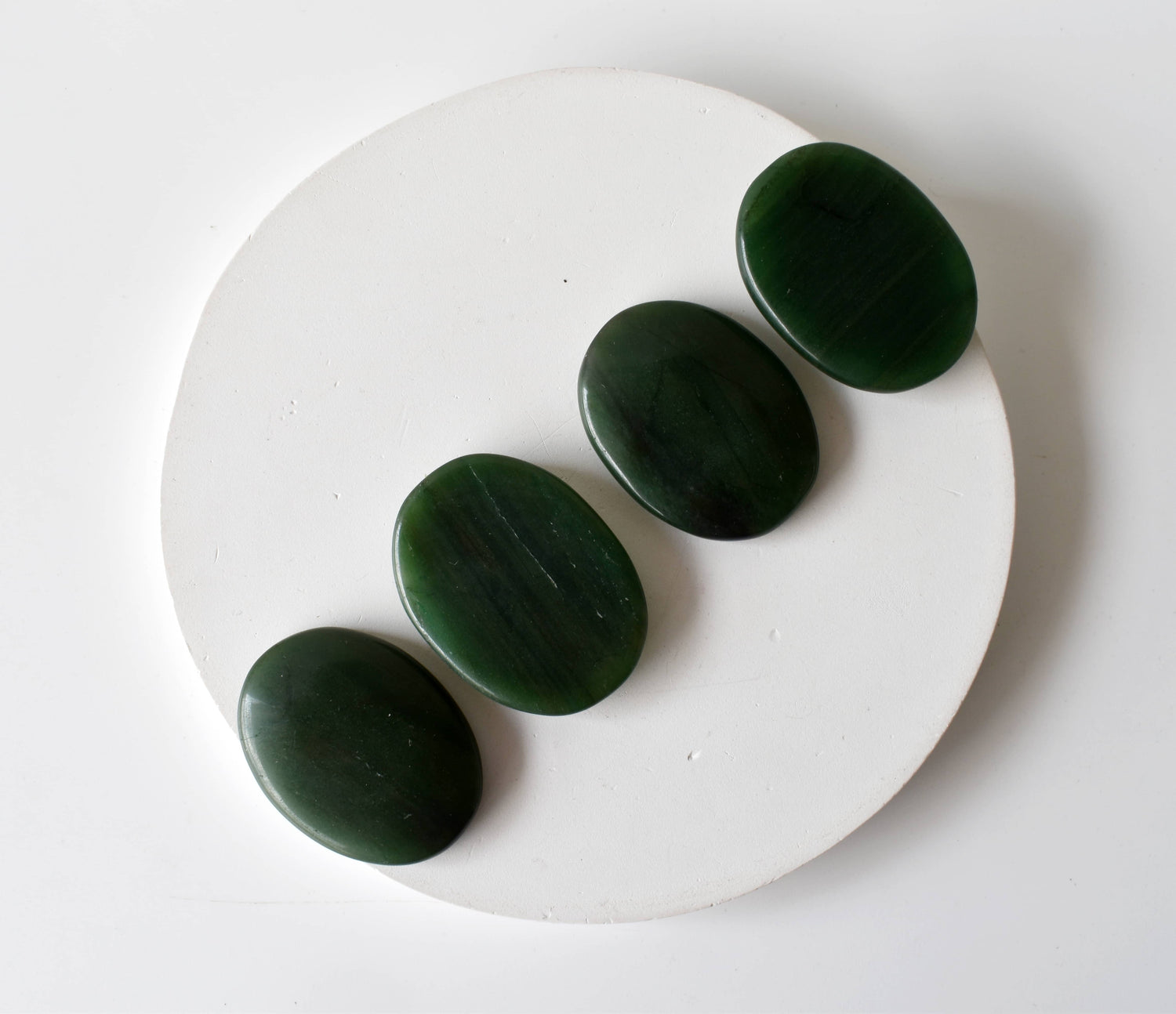 Green Jade Pocket Stones