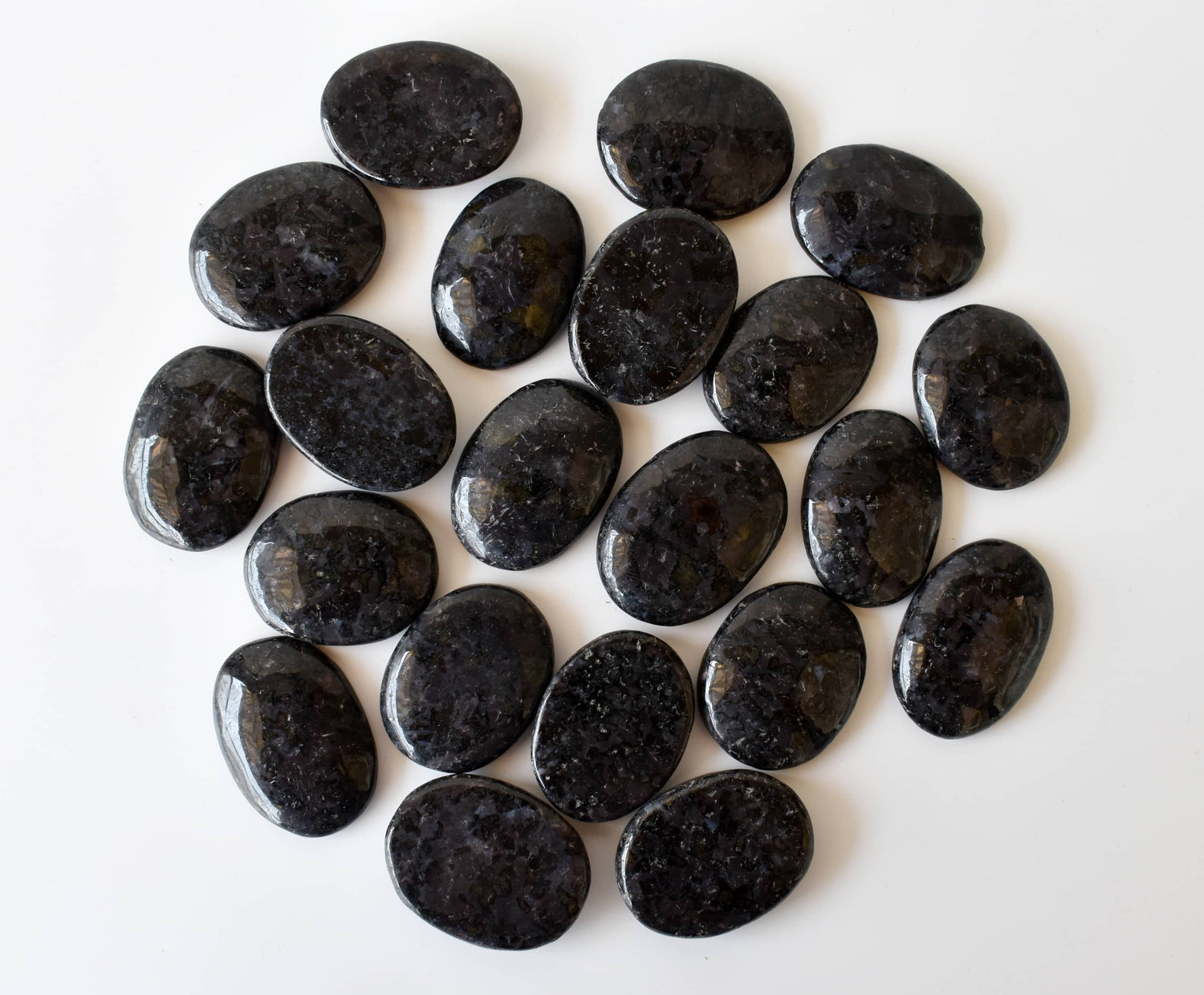 Indigo Gabbro Pocket Stones