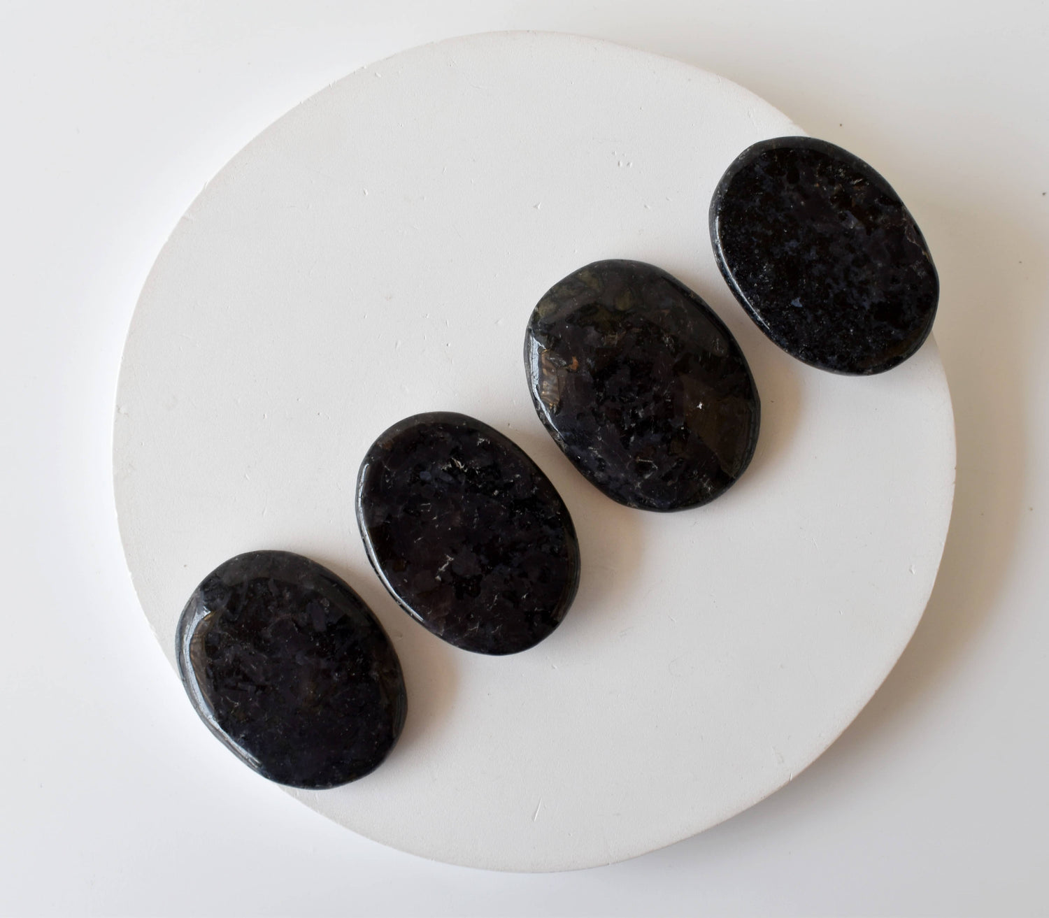 Indigo Gabbro Pocket Stones