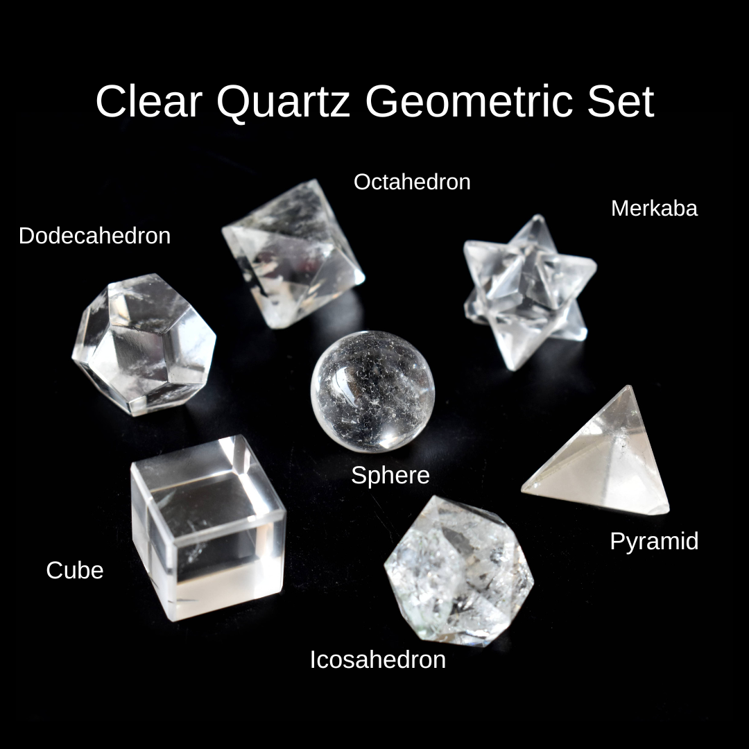 Crystal Quartz Geometry Set