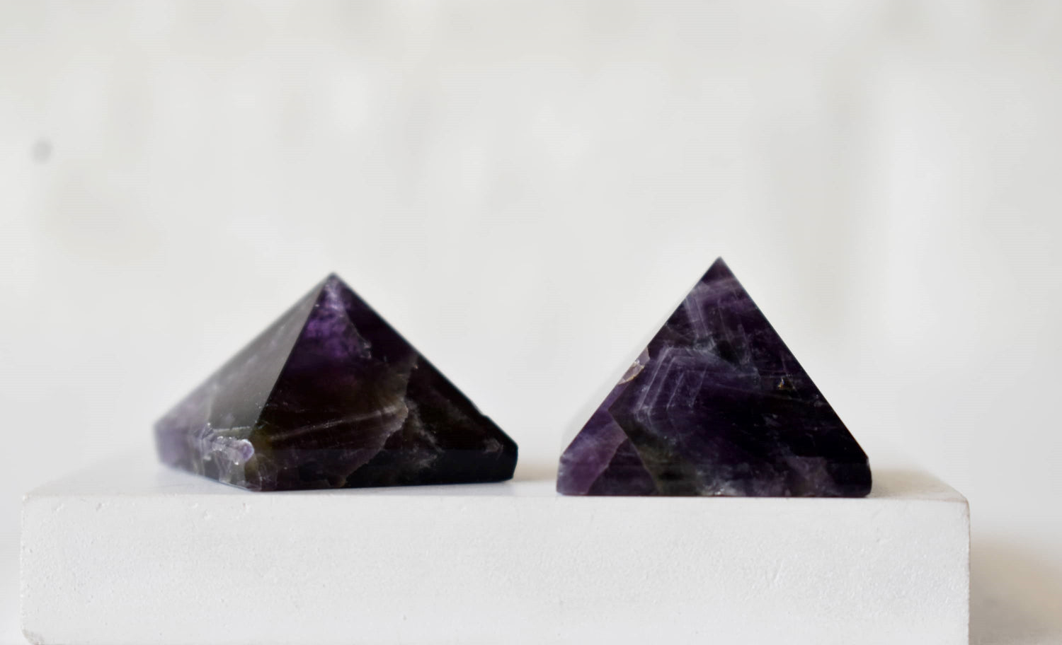 1 inches Amethyst Pyramids